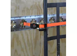 Winston Products - SmartStraps/CargoSmart/TowSmart 6ft 1500lb retractable track ratchet 2 pk orange