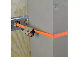 Winston Products - SmartStraps/CargoSmart/TowSmart 6ft 1500lb retractable track ratchet 2 pk orange