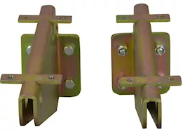 Winston Products - SmartStraps/CargoSmart/TowSmart Fixed shelf track brackets, 12in - 2 pk