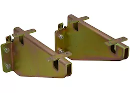 Winston Products - SmartStraps/CargoSmart/TowSmart Fixed shelf track brackets, 12in - 2 pk