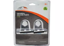 Winston Products - SmartStraps/CargoSmart/TowSmart Universal anchor points, chrome 2 pk