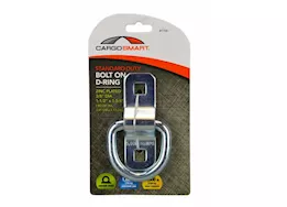 Winston Products - SmartStraps/CargoSmart/TowSmart Standard duty bolt on d-ring, 3/8in dia, 1 1/2in x 1 5/8in 5,000lb 1 pk