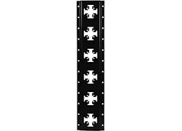 Winston Products - SmartStraps/CargoSmart/TowSmart X-track rail, 24in - 1 pk - matte black