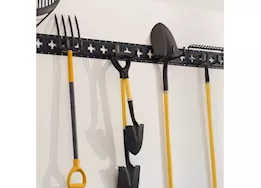 Winston Products - SmartStraps/CargoSmart/TowSmart X-track rail, 60in - 1 pk - matte black