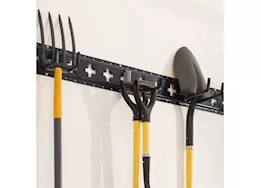 Winston Products - SmartStraps/CargoSmart/TowSmart X-track rail, 60in - 1 pk - matte black