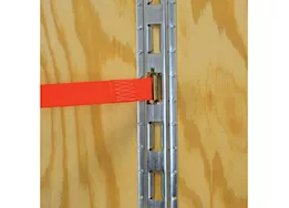 Winston Products - SmartStraps/CargoSmart/TowSmart E-track vertical rail, 24in - 1 pk