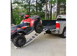 Winston Products - SmartStraps/CargoSmart/TowSmart 12in w x 90in l aluminum fixed s-curve ramp w/ treads, 1500lb capacity 2 pk