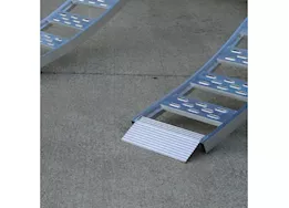 Winston Products - SmartStraps/CargoSmart/TowSmart 12in w x 90in l aluminum fixed s-curve ramp w/ treads, 1500lb capacity 2 pk