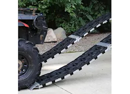 Winston Products - SmartStraps/CargoSmart/TowSmart 12in w x 90in l hybrid s-curve centerfold loading ramp, 750lb capacity 1 pk