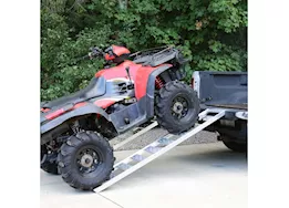 Winston Products - SmartStraps/CargoSmart/TowSmart 12in w x 78in l aluminum straight fixed ramp w/treads, 1250lb capacity 2 pk
