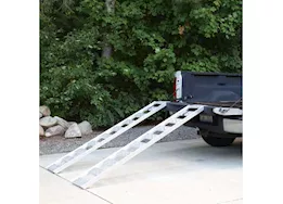 Winston Products - SmartStraps/CargoSmart/TowSmart 12in w x 78in l aluminum straight fixed ramp w/treads, 1250lb capacity 2 pk