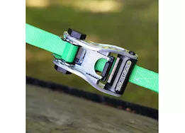Winston Products - SmartStraps/CargoSmart/TowSmart 14ft 1500lb ratchetx ratchet tie down 4 pk green