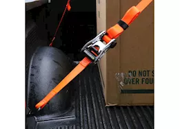 Winston Products - SmartStraps/CargoSmart/TowSmart 10ft 3000lb ratchetx ratchet tie down 2 pk orange
