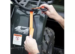 Winston Products - SmartStraps/CargoSmart/TowSmart 10ft 3000lb ratchetx ratchet tie down 2 pk orange