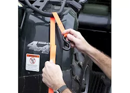 Winston Products - SmartStraps/CargoSmart/TowSmart 10ft 3000lb ratchetx ratchet tie down 2 pk orange