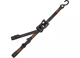 Winston Products - SmartStraps/CargoSmart/TowSmart 10ft 3000lb tactical ratchet tie down 2 pk orange