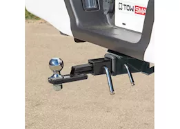 Winston Products - SmartStraps/CargoSmart/TowSmart Class ii 3500lb x-mount 1-1/4in drop, 3/4in rise, 3/4in shank