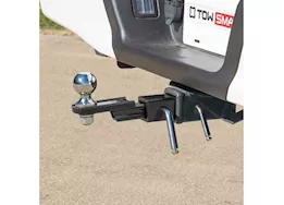 Winston Products - SmartStraps/CargoSmart/TowSmart Class ii 3500lb x-mount 1-1/4in drop, 3/4in rise, 3/4in shank