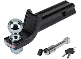 Winston Products - SmartStraps/CargoSmart/TowSmart Class iii 5000lb x-mount security str kit w/2in ball, 5/8in lck pin, 2in drop, 3/4in rise