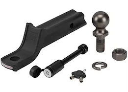 Winston Products - SmartStraps/CargoSmart/TowSmart Baja collection-class iii 5000lb x-mount sec str kit 2in ball, 5/8in lck pin, 2in drop, 3/4in rise