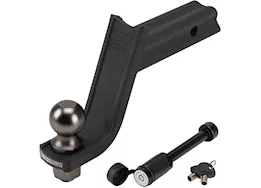 Winston Products - SmartStraps/CargoSmart/TowSmart Baja collection-class iii 5000lb x-mount sec str kit 2in ball, 5/8in hitch pin,5-1/4in drop,4in rise