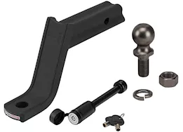 Winston Products - SmartStraps/CargoSmart/TowSmart Baja collection-class iii 5000lb x-mount sec str kit 2in ball, 5/8in hitch pin,5-1/4in drop,4in rise