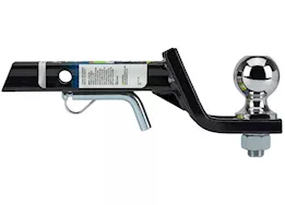Winston Products - SmartStraps/CargoSmart/TowSmart Class ii 3500lb x-mount str kit w/2in ball, 1/2in hitch pin, 2-1/2in drop, 2in rise