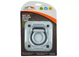 Winston Products - SmartStraps/CargoSmart/TowSmart Standard duty bolt on recessed mount d-ring, 3/8in dia, 4 1/2in x 5in 5,000lb 1 pk