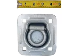 Winston Products - SmartStraps/CargoSmart/TowSmart Standard duty bolt on recessed mount d-ring, 3/8in dia, 4 1/2in x 5in 5,000lb 1 pk