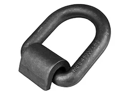 Winston Products - SmartStraps/CargoSmart/TowSmart Heavy duty weld on forged d-ring, 1in dia, 3in x 4in 45,000lb 1 pk