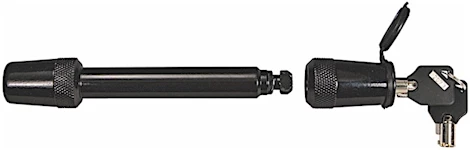 Trimax Locks Trimax premium 5/8in key receiver lock 3.5in span for new trucks black epoxy coa Main Image