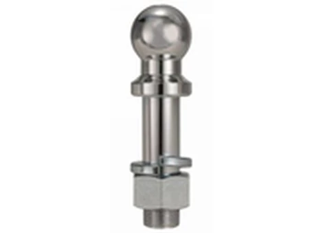 Trimax Locks 2in standard tow ball – chrome, for hd aluminum razors Main Image