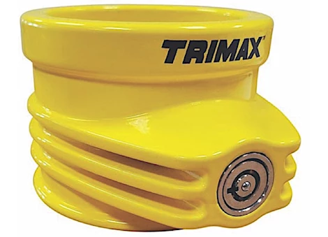 Trimax Locks Trimax ultra tough 5th wheel trailer lock rugged yellow powder coat Main Image