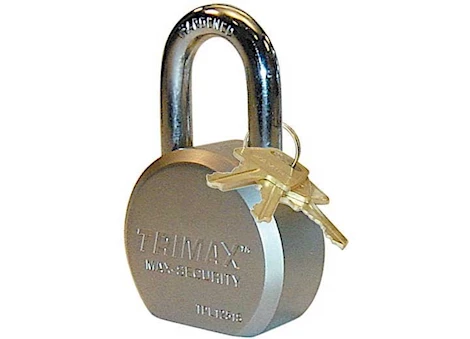Trimax Locks HARDENED 64MM SOLID STEEL PADLOCK - 1-25 "X 11MM D