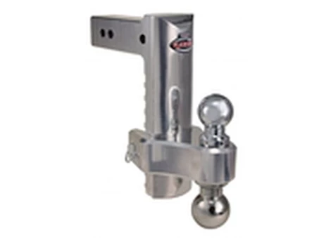 Trimax Locks 10" pin & clip aluminum drop hitch for 2-1/2" receivers-includes dual balls Main Image