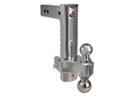Trimax Locks 12" pin & clip aluminum drop hitch for 2-1/2" receivers includes dual balls Main Image