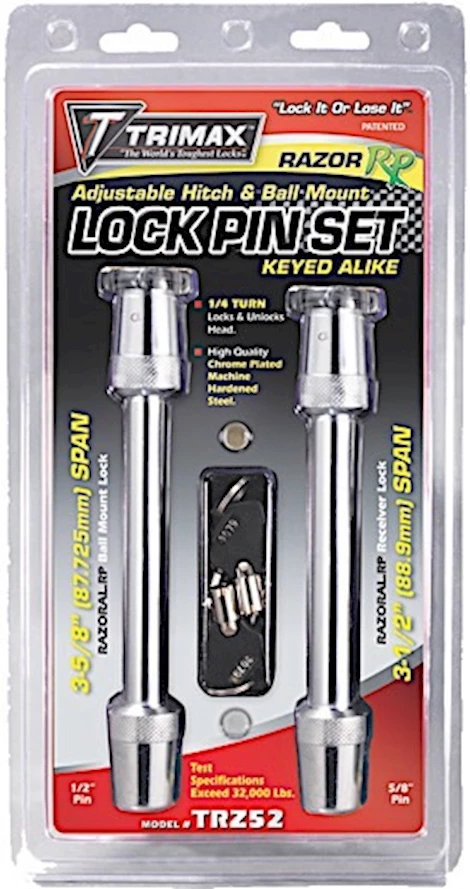 Trimax Locks Trimax razor rp keyed alike lock set Main Image