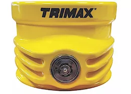 Trimax Locks Trimax ultra tough 5th wheel trailer lock rugged yellow powder coat