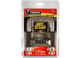 Trimax Locks Trimax universal anti-rattle clamp fits 2in hitch