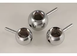 Trimax Locks Trimax adjustable tow ball kit includes 1in shaft with 1-7/8in, 2in & 2-5/16in attachable balls