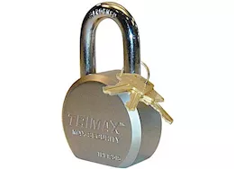 Trimax Locks Hardened 64mm solid steel padlock - 1-25 "x 11mm d