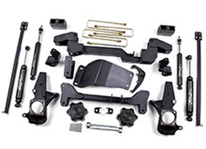 Zone Offroad (kit) 01-10 silverado/sierra 1500/2500/3500 hd 4wd 6in suspension system Main Image