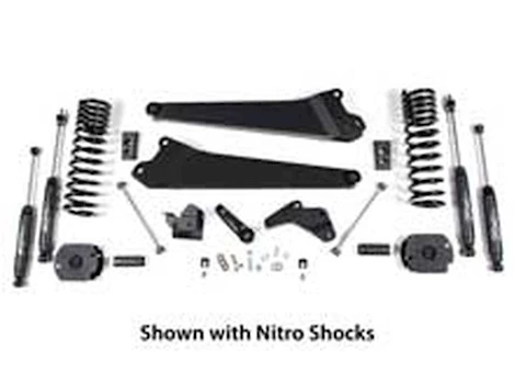 Zone Offroad (kit) 14-C RAM 2500 4IN RPLMT RAD ARM KIT -GAS