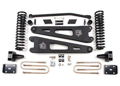 Zone Offroad (kit) 11 F SD 4IN RADIUS ARM SYS - DSL W/OVRLD