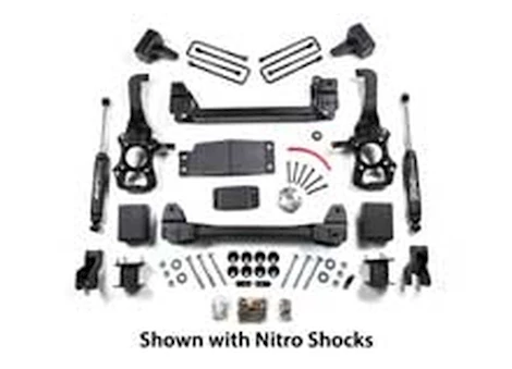 Zone Offroad (kit) 15-C F150 4WD 4IN SUSPENSION SYSTEM