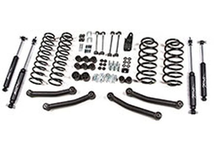 Zone Offroad (kit) 97-02 jeep tj 4in suspension system Main Image