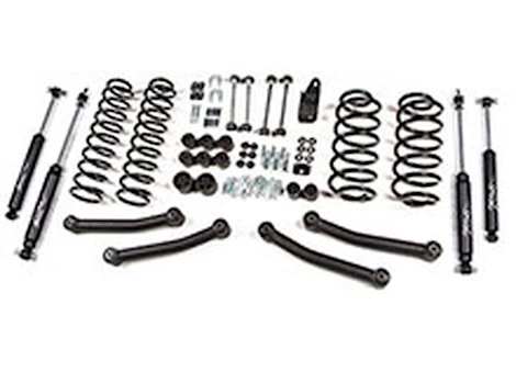 Zone Offroad (kit) 03-06 JEEP TJ 4IN SUSPENSION SYSTEM