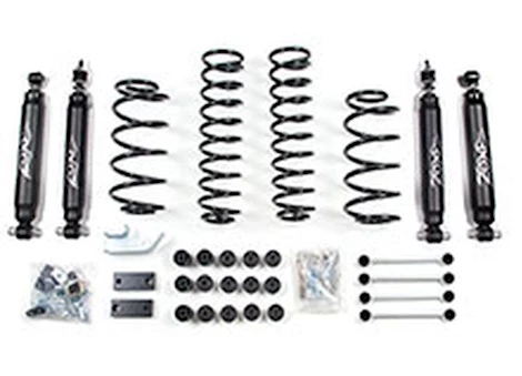 Zone Offroad (kit) 97-06 WRANGLER 4.25IN COMBO LIFT WITH FRONT SWAY BAR DISCONNECTS