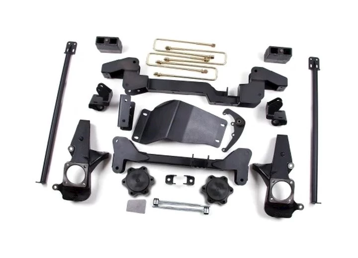 Zone Offroad 01-10 GM K2500 HD 6IN SUSPENSION SYSTEM - FOX