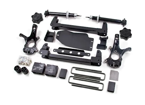 Zone Offroad 07-13 GM K1500 4.5IN SUSPENSION SYSTEM - FOX